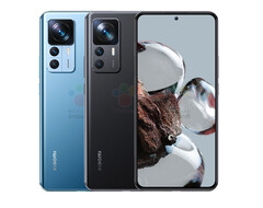 小米12T系列将以两种颜色推出。(图片来源：@rquandt & WinFuture)