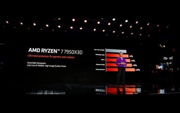 Zen 4 X3D性能与英特尔酷睿i9-13900K的对比（图片来自AMD）
