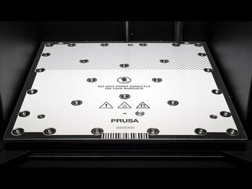 Core One L 的升级版热床（图片来源：Prusa）