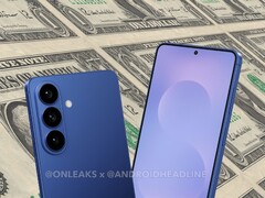 据称Galaxy S26 的后置摄像头布局略有改动。(图片来源:OnLeaks、Pixabay,经编辑)