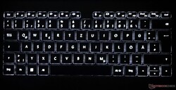 两段式键盘背光灯