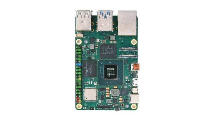 板载 GPIO 引脚（图片来源：Eswin）