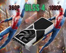 Nvidia RTX 4060 在《蜘蛛侠 2》中使用 DLSS 4 从 360p 升频至 1080p 时达到 90 FPS。