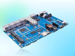 BPI-R4 Lite 是一款新型开发板，具有多种网络连接选项（图片来源：Banana Pi）