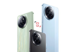 小米 14 CIVI 运行基于Android 14 的小米 HyperOS。(图片来源：小米）