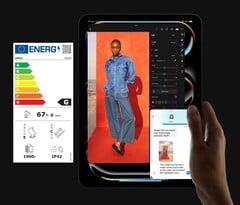 Apple iPad Pro 获得了欧盟新能效标签的最差评级。(图片来源：Apple, 已编辑）