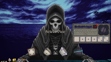 图为:《Dice With Death》的游戏截图。