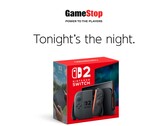 GameStop 任天堂 Switch 2 午夜发售横幅（图片来源：GameStop）