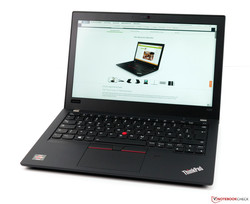 联想ThinkPad A285 笔记本电脑评测. Test model courtesy of Lenovo Germany.