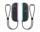 新款浅紫色和浅绿色 Joy-Con 2 控制器将于 2 月 12 日发布。(图片来源：任天堂）
