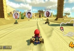 《马里奥赛车8 豪华版》现已支持任天堂Switch 2的可选摄像头。