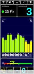 户外 GPS 接收