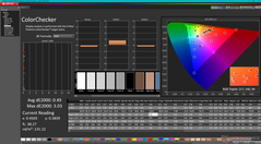 校准后的 ColorChecker