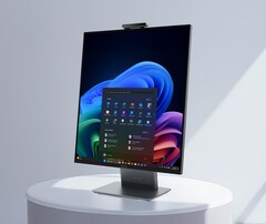 联想 ThinkCentre X AIO PC 采用强大的 Panther Lake 芯片和超高的纵横比。(图片来源:联想)