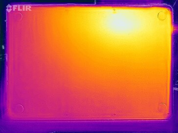 热图压力（底部）