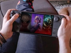 Green Man Gaming 的《The 2K Collection》将于 2025 年 12 月 11 日到期。图为带有捆绑包封面照片的 Steam Deck。(图片来源:Valve 和 GMG - 已编辑)