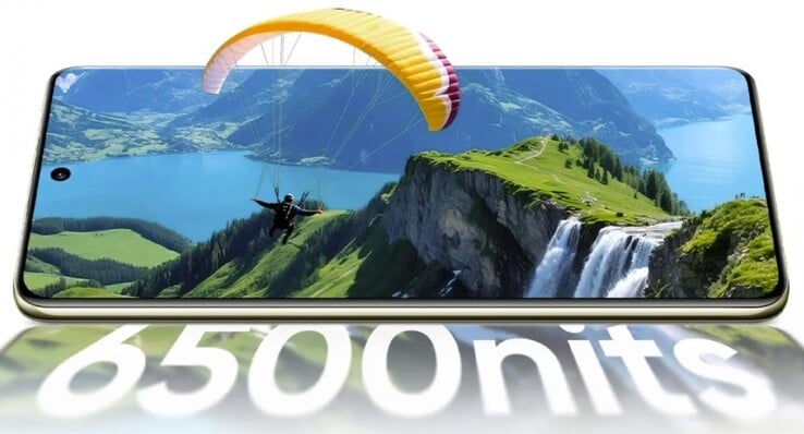 Realme 16 Pro+ 显示屏亮度（图片来源：Realme）