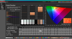 校准后的 ColorChecker