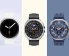 三星即将发布的三款Galaxy 手表并排图。(图片来源：via Evan Blass - 已编辑）
