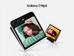 Galaxy Z Flip5将有一个比早期型号更有用的盖板显示屏。(图片来源：MySmartPrice)