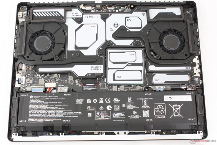 Omen Max 16 2025 内部结构