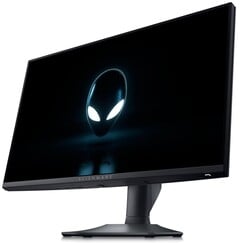 戴尔将只销售Alienware AW2523HF的 &quot;月亮的黑暗面 &quot;配色。(图片来源：戴尔)