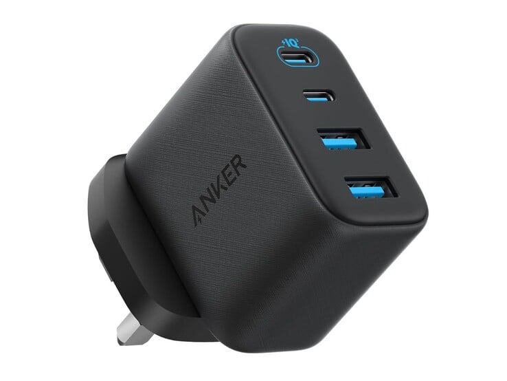 英国版 Anker Zolo 充电器（50W，4 端口）。(图片来源：Anker）