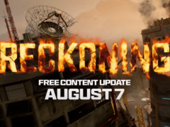 使命召唤：黑色行动 6》（Call of Duty Black Ops 6 Zombies）英特尔空投预告片中的 &quot;Reckoning &quot;标志 图片来源：Call of Duty YouTube