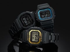 即将推出的卡西欧 GW-BX5600 极有可能采用碳纤维部件。[图为 GW-B5600BC 系列手表] (图片来源：卡西欧)