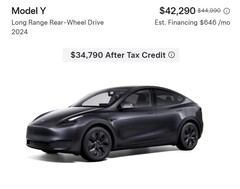 特斯拉目前提供的库存 Model Y 售价低于 3.5 万美元(图片来源:特斯拉)