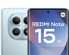 Redmi Note 15 5G 的冰川蓝首发色。(图片来源:via Sim.de)