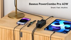 新的PowerCombo Pro 40W。(来源：Baseus)