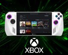 提供 Xbox 全屏体验的华硕 ROG Ally（图片来源：华硕、微软 Xbox Gaming，有删改）