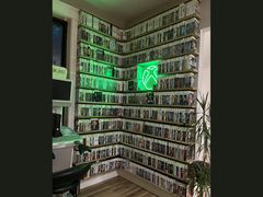 图为北美 Xbox 360 实体游戏全集(图片来源:U/uncleseeth)