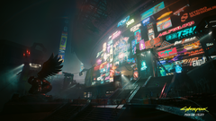 赛博朋克 2077》新游戏片段在 2023 年 Gamescom 展会上亮相（图片来自 CD Projekt Red）