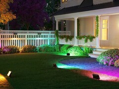 Govee 在欧洲推出了户外泛光灯 2。(图片来源：Govee）