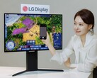 新型 LG Display 240 Hz RGB 条纹 OLED 可提供更清晰的文字和更高的色彩准确度。(图片来源：LG）