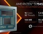 AMD 首款配备 3D V-cache 的笔记本电脑芯片已在网上进行了基准测试（图片来自 AMD）