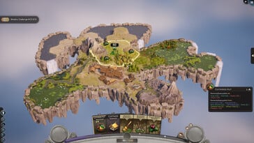 显示 TerraScape 中一个岛屿的图像。