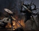 一张展示《Lies of P》中战斗场景的图片。
