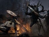 一张展示《Lies of P》中战斗场景的图片。