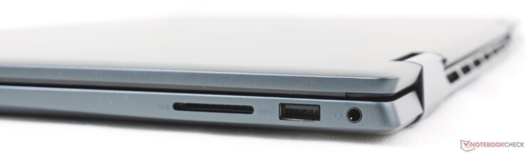 右侧SD 读卡器、USB-A 3.2 Gen.1、3.5 毫米耳机