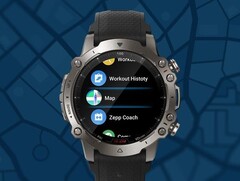 Amazfit Falcon 智能手表获得更新，带来了新功能。(图片来源：Amazfit）