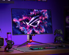 图中的 ROG Swift OLED PG32UCDMR 与 PG32UCDM 非常相似。(图片来源：华硕）