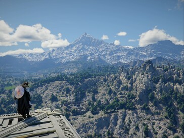 遥远风景质量更新后的广阔景观