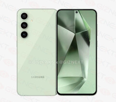 Galaxy S24 FE 预计将推出比 OnLeaks 最近泄露的渲染图更多的颜色。(图片来源：OnLeaks 和 Giznext）