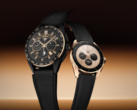 豪雅Connected Calibre E4 Golden Bright和Bright Black版智能手表。(图片来源：豪雅)