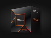 AMD Ryzen Threadripper 9000X 系列 CPU 包装艺术效果图。(图片来源：AMD）