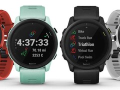 佳明发布了Forerunner 245、745和945智能手表的Beta版本12.53。(图片来源: Garmin)