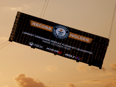 获得吉尼斯世界纪录的《忍者外传 4》游戏展示（图片来源：Xbox Wire）